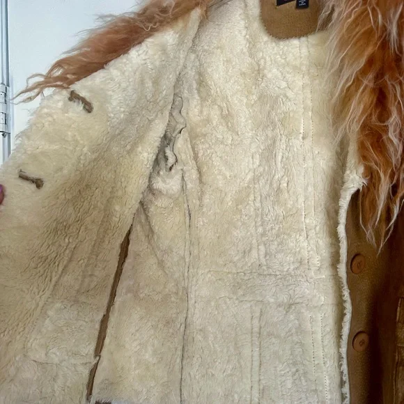 Vintage women’s XOXO Y2K faux fur lined jacket - Picture 4 of 6
